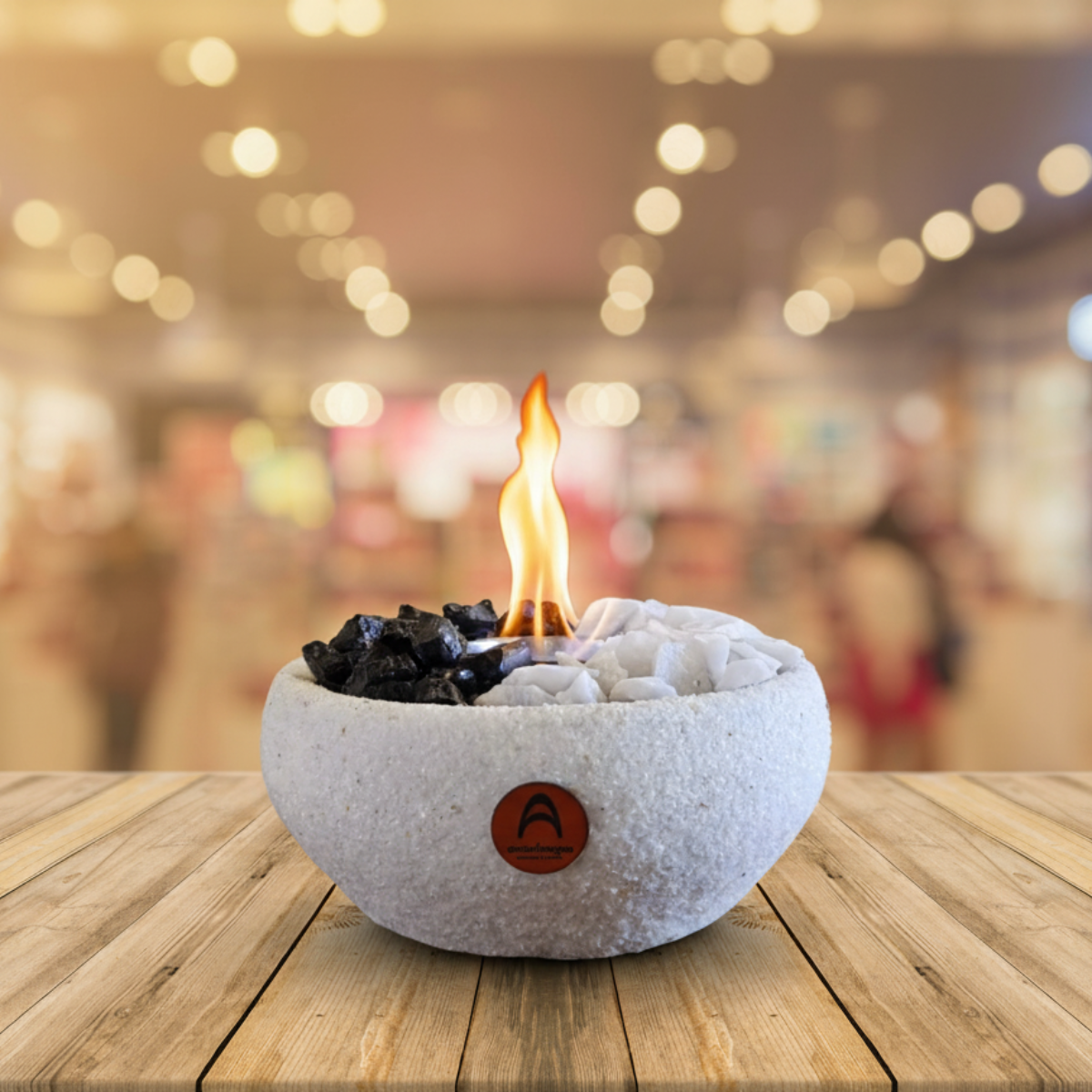 Fogón Mediano Minimal - Cuarzo Fusión