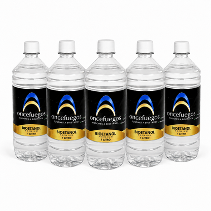 Pack Bioetanol 5L – Máximo Rendimiento para tus Noches