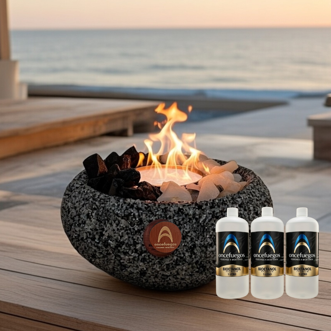 Pack Experiencia Completa – Fogón Grande + Bioetanol