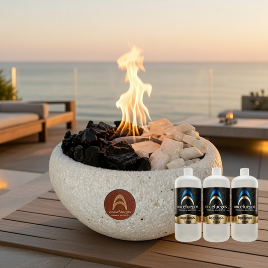 Pack Terraza Premium (Cuarzo + Bioetanol)
