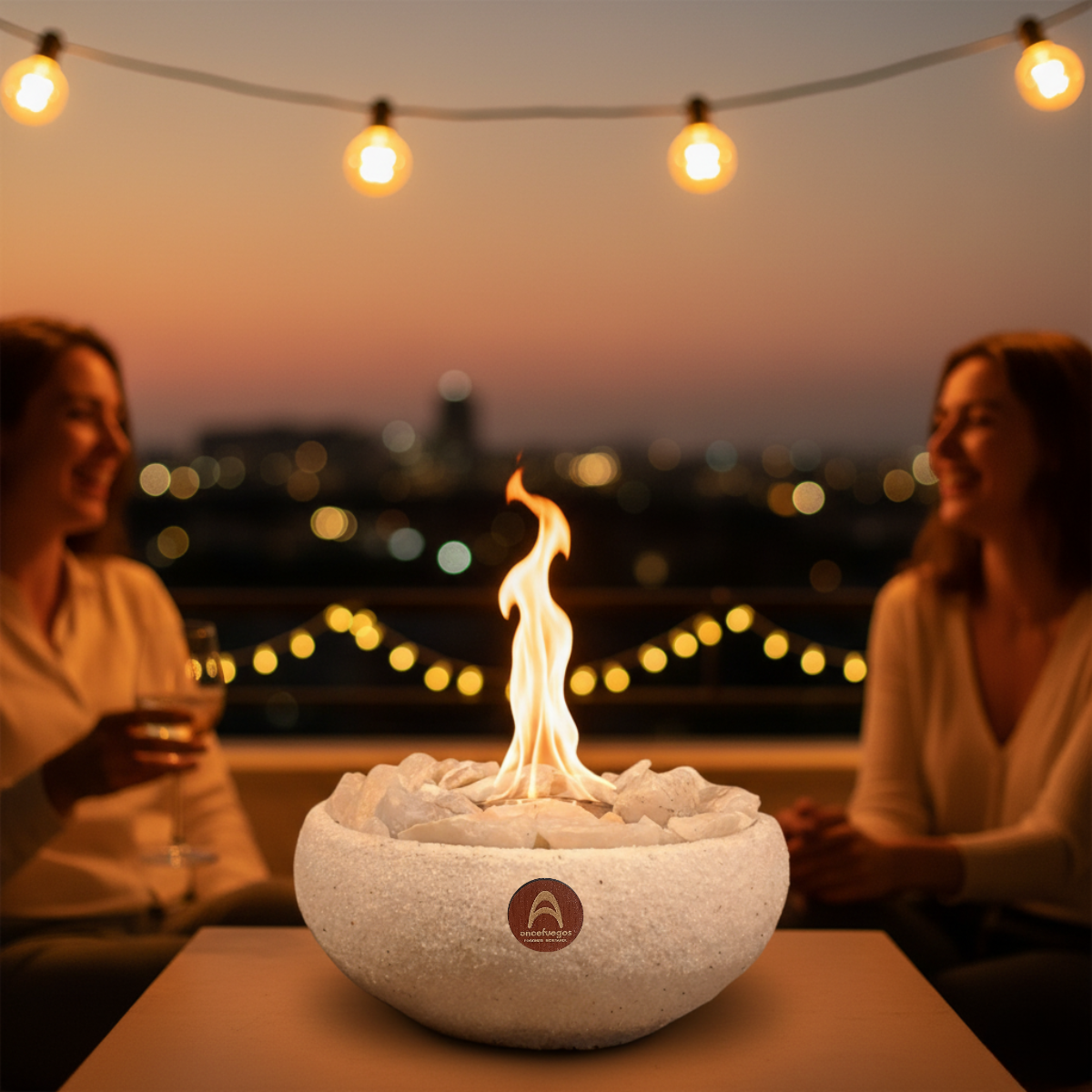 Fogón Grande – Cuenco de Cuarzo & Cuarzo