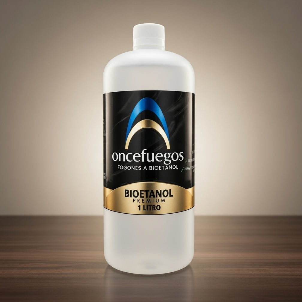 Bioetanol Premium 1L – Energía Limpia para tu Fogón